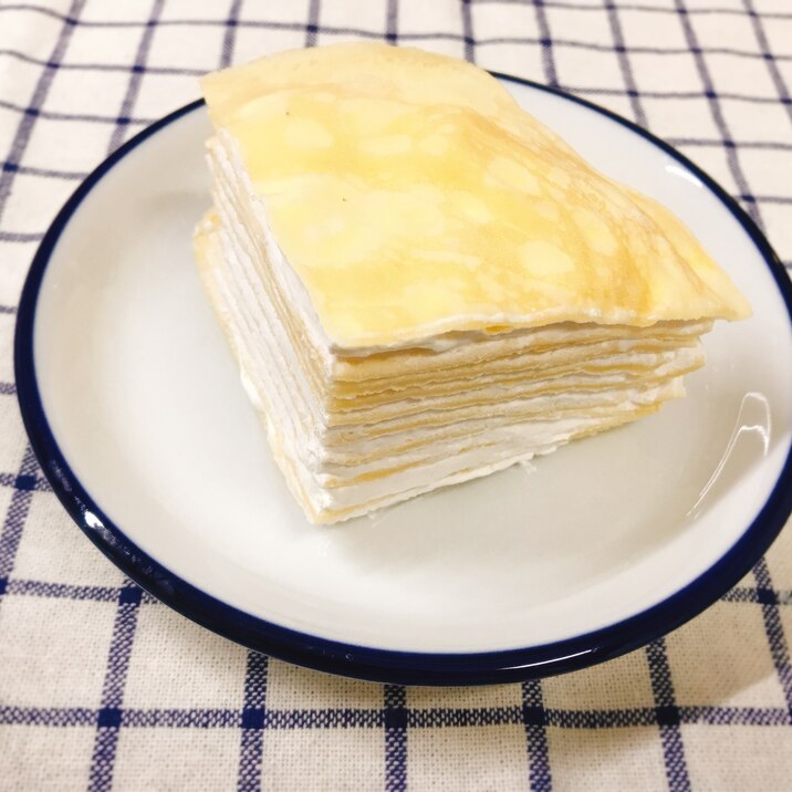 ホットケーキミックスで作る！ミルクレープ